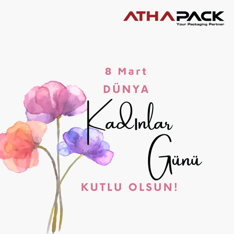 Happy 8th March Working Women's Day of Turkish and International Women